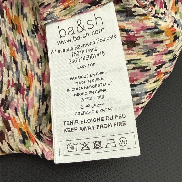Ba&sh Colorful Patterned Blouse - Picture 4 of 5